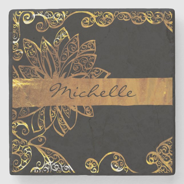 Guld Stenunderlägg (Framsidan)