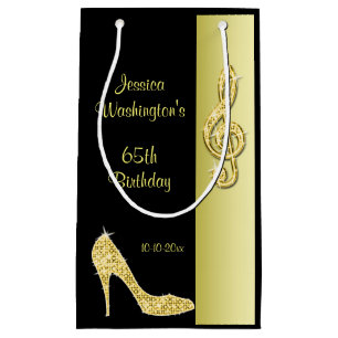 Guld Stiletto & Treble Cleft 65e Födelsedagsfest