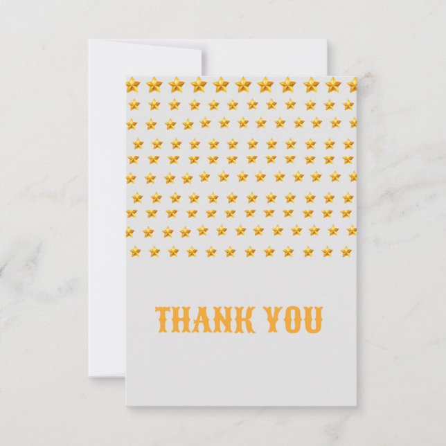 Guld stjärna tack vare dina platta kort (Framsida)