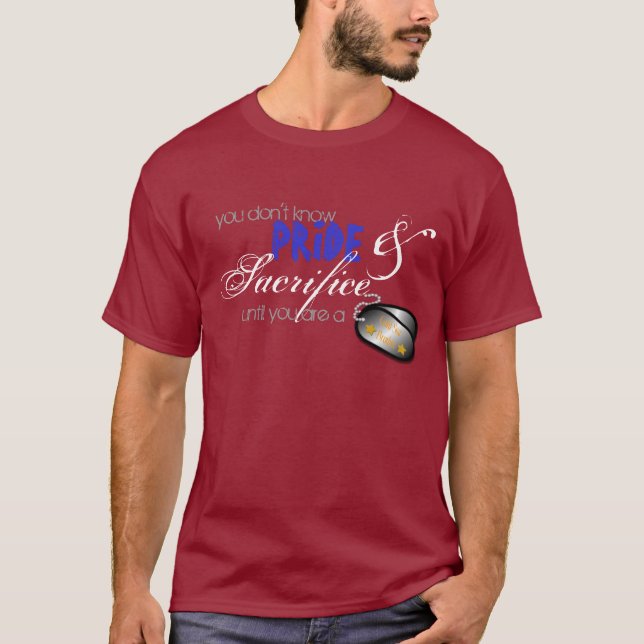 Guld- stjärnabroder tee shirt (Framsida)
