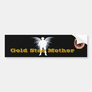 Guld- stjärnamor bildekal
