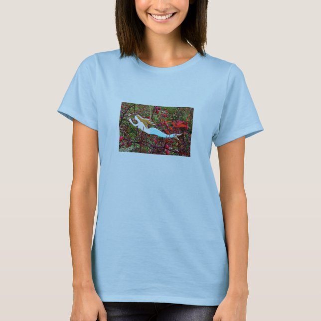 guld- stjärnasjöjungfru tee shirt (Framsida)