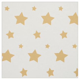 Guld- stjärnatyg tyg