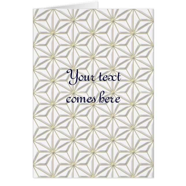 guld stjärnornas ljus hälsningskort (Framsidan)