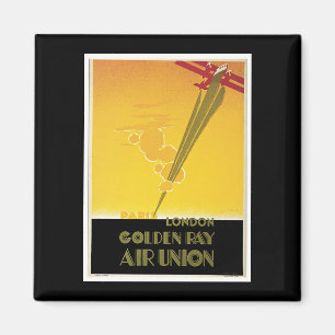 Guld- strålluftunion magnet