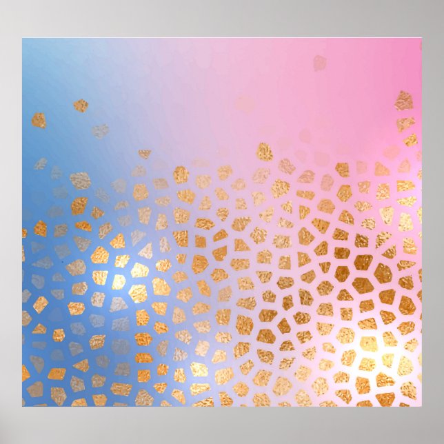 Guld struktur: abstraktens bakgrund för övertoning poster (Framsidan)