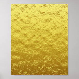 Guld Struktur Mönster (Luxurious Golden Glow) Poster