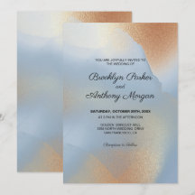 Guld Struktur vid Blå Bröllop