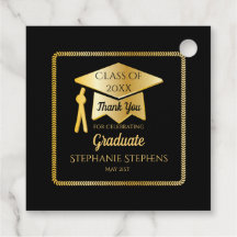 Guld Studentmössa, klass år Tack