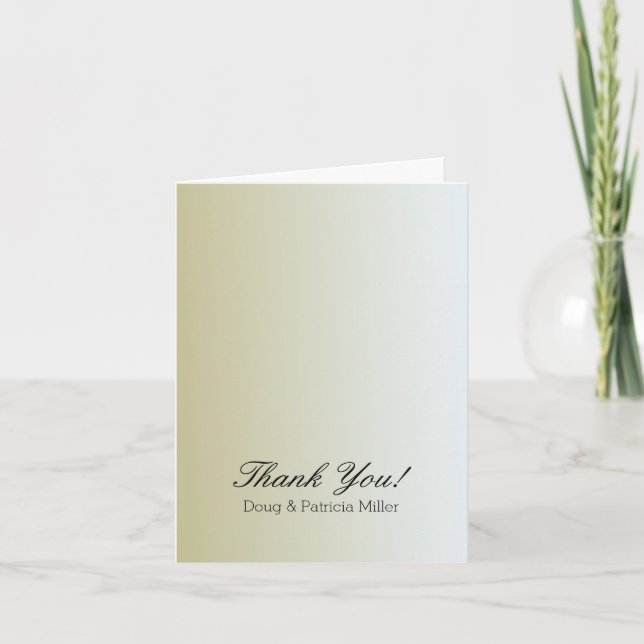 Guld Sunrise Tack (Framsida)