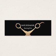 Guld Svart Hair Salon Möte