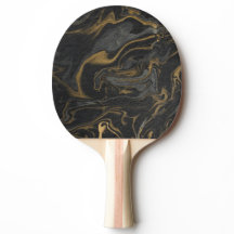 Guld Svart Marmor Virvel Sten Enkel