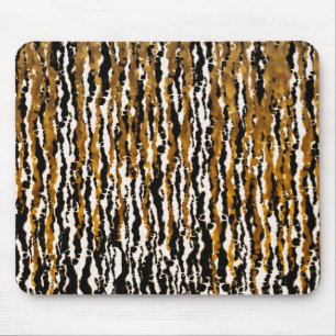 Guld & Svart Modern Safari Regn Djungel Glam Musmatta