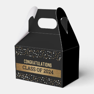 Guld svarta Student-Personlig 2014 Presentaskar
