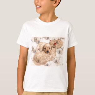 Guld- T-tröja för Retrievervalpbarn Tee Shirt