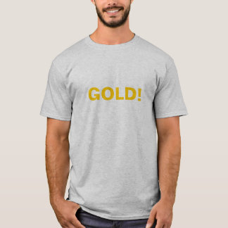 GULD! T-tröja Tee Shirt