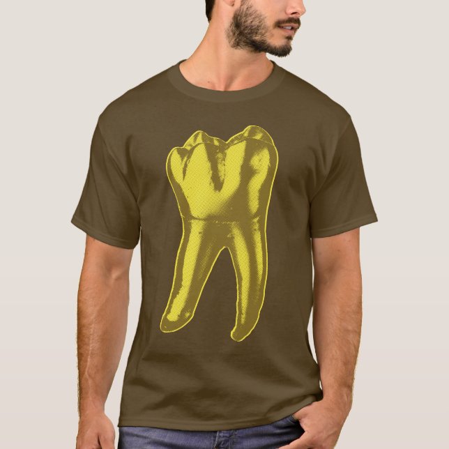 Guld Tand T-shirt (Framsida)