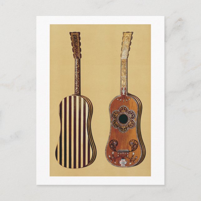 Guld-templet för Idol Guadma-huvudmannen i Ra Vykort (Framsida)