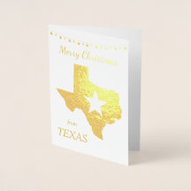 Guld Texas Star Photo Template - jul