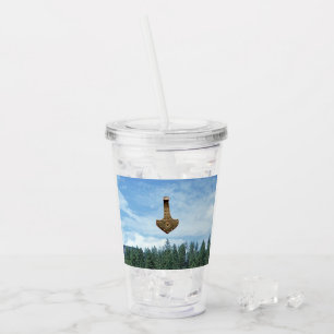 Guld Thor Hammer akryltumlare Take Away Mugg