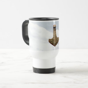 Guld Thor Hammer resependlare mugg