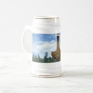 Guld Thor Hammer stein Sejdel