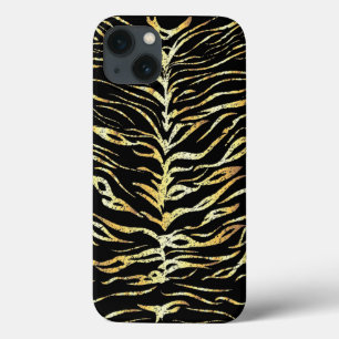 Guld tiger rand design
