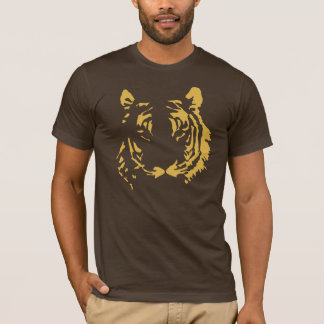 Guld Tiger Tee Shirt