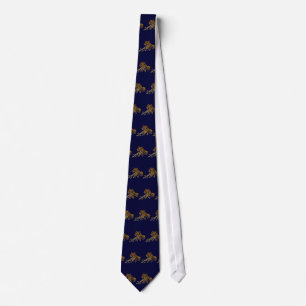 Guld- tigerTie Slips