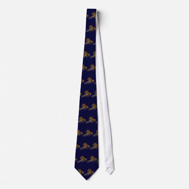 Guld- tigerTie Slips (Framsida)