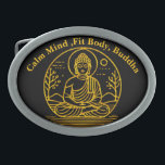 Guld Tittar Buddha i Serene Meditation<br><div class="desc">Ett guld-tittar Buddha figur framställs i lugn och stillhet,  där kor ligger med händer som vilar på kajen. Bakgrunden är ett skonsamt backe,  träd och ett cirkulärt glorium som framkallar en fredlig atmosfär och andlig.</div>