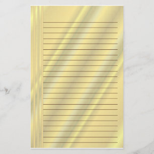 Guld- toner brevpapper
