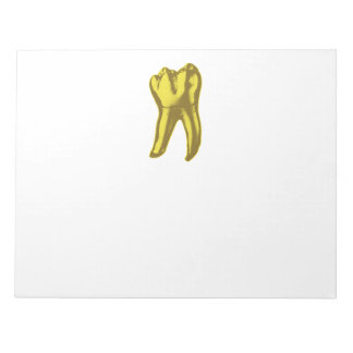 Guld Tooth Anteckningsblock