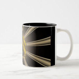Guld Topaz Dragon Mönster Mugg