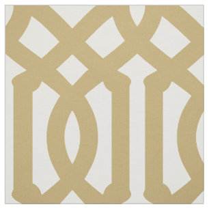 Guld Trellis Large Tyg