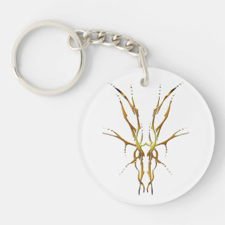 Guld Tribal Hjälm Skalle Jakt Design
