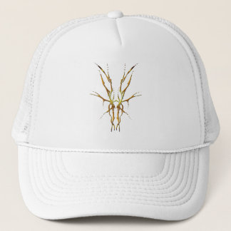 Guld Tribal Hjälm Skalle Jakt Design Keps