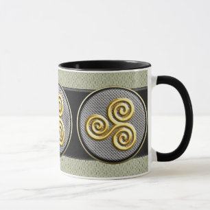Guld- Triskele Mugg