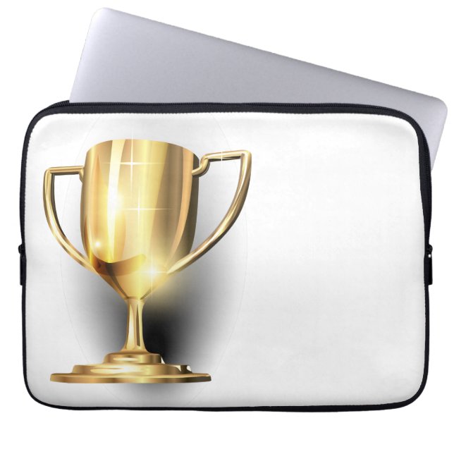 Guld Trophy Laptop Sleeve (Framsidan)