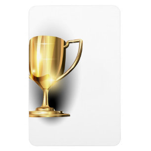 Guld Trophy Magnet