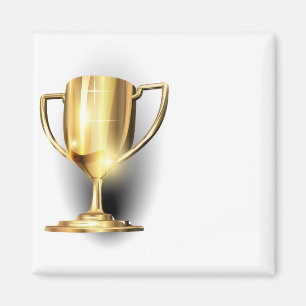 Guld Trophy Magnet
