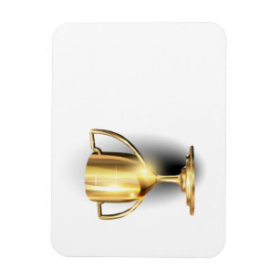 Guld Trophy Magnet