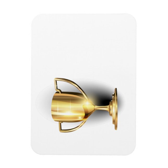 Guld Trophy Magnet (Vertikal)