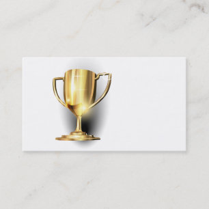 Guld Trophy Visitkort