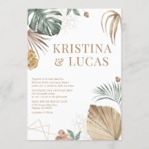 Guld Tropical Oasis Destination Wedding