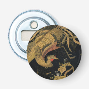 Guld Tupp Bird japansk Classic Antique Flasköppnare