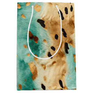 Guld Turcos Black Animal Print