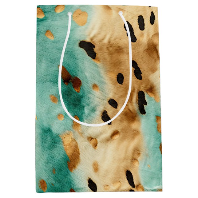 Guld Turcos Black Animal Print (Framsidan)