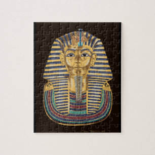 Guld- Tutankhamons maskerar Pussel