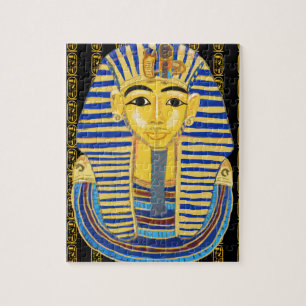 Guld- Tutankhamun maskerar Pussel